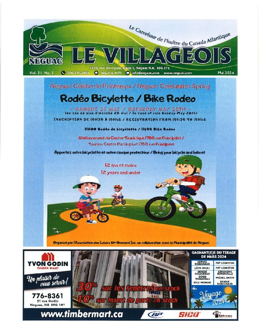 Le Villageois - Mai 2024