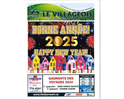 Le Villageois – Janvier 2025