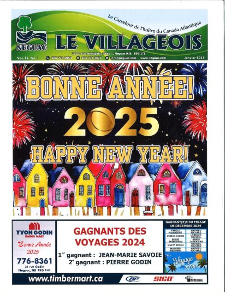 Le Villageois - Janvier 2025