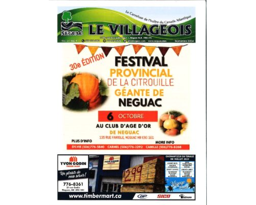 Le Villageois – Septembre 2024
