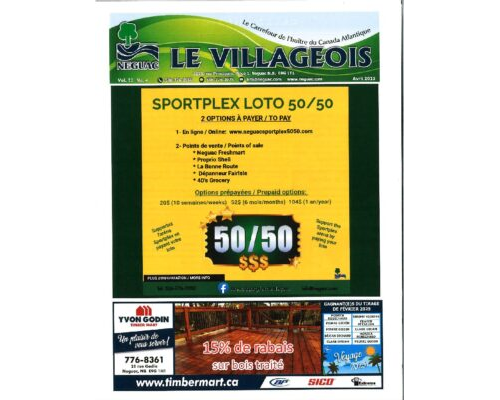 Le Villageois – Avril 2025