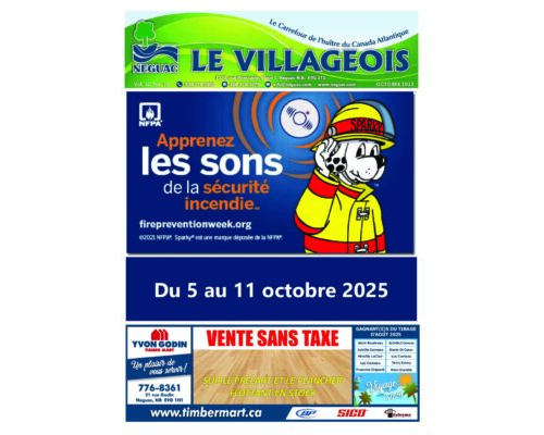 Le Villageois Octobre 2025