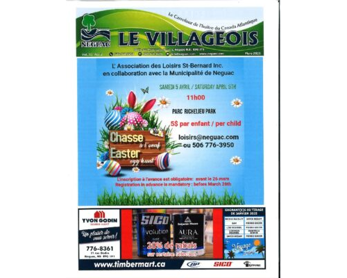 Le Villageois – Mars 2025