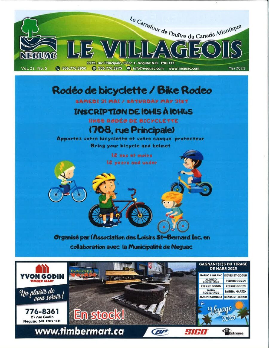 Le Villageois - Mai 2025