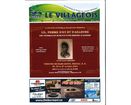 Le Villageois – Octobre 2024