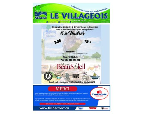 Le Villageois-Juillet 2025