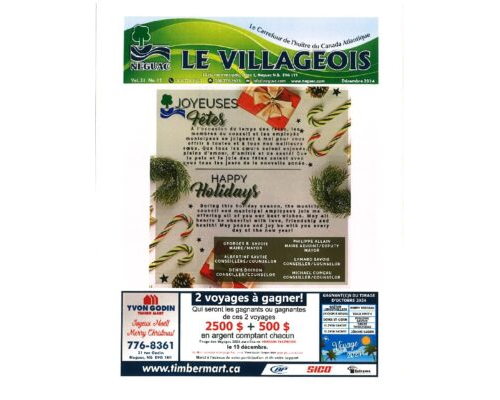Le Villageois – Décembre 2024