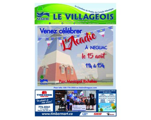 Le Villageois Août 2025